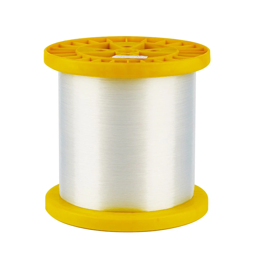 0.3mm High Strength Polyester Monofilament Xov Paj Rau Cov hlua