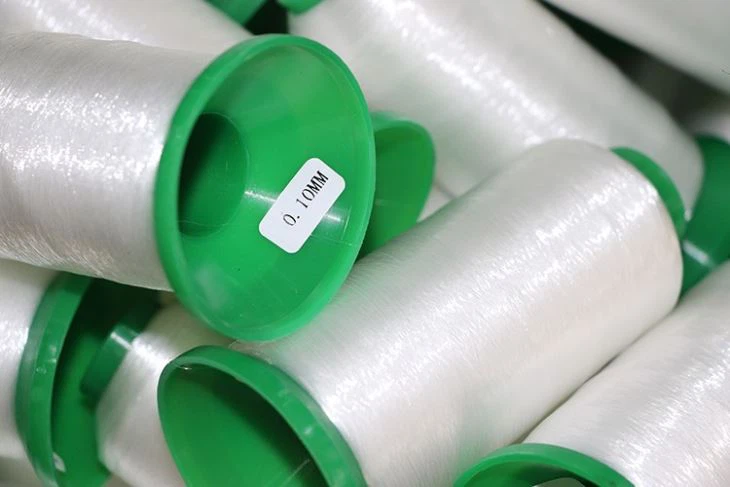 100% Nylon Transparent Monofilament Sewing Thread For Embroidery