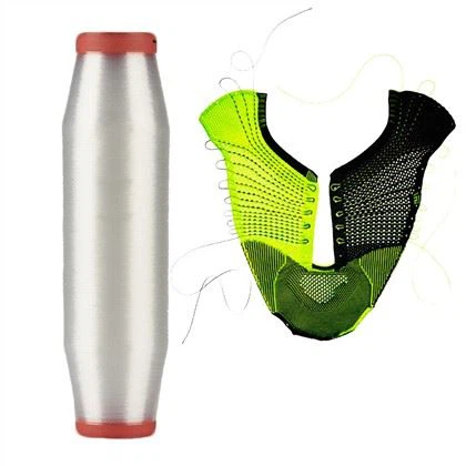 100D 0.10mm Polyester Monofilament Xov Paj Rau Khau Upper Thiab Spacer Fabric