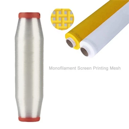 Polyester Monofilament Xov Paj Rau Cov Ntawv Luam Ntawv Mesh Fabric